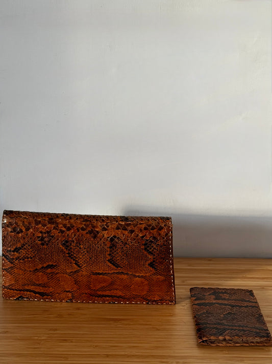 Vintage Clutch with Wallet